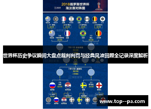 世界杯历史争议瞬间大盘点裁判判罚与经典风波回顾全记录深度解析 世界杯历史争议瞬间大盘点裁判判罚与经典风波回顾全记录深度解析